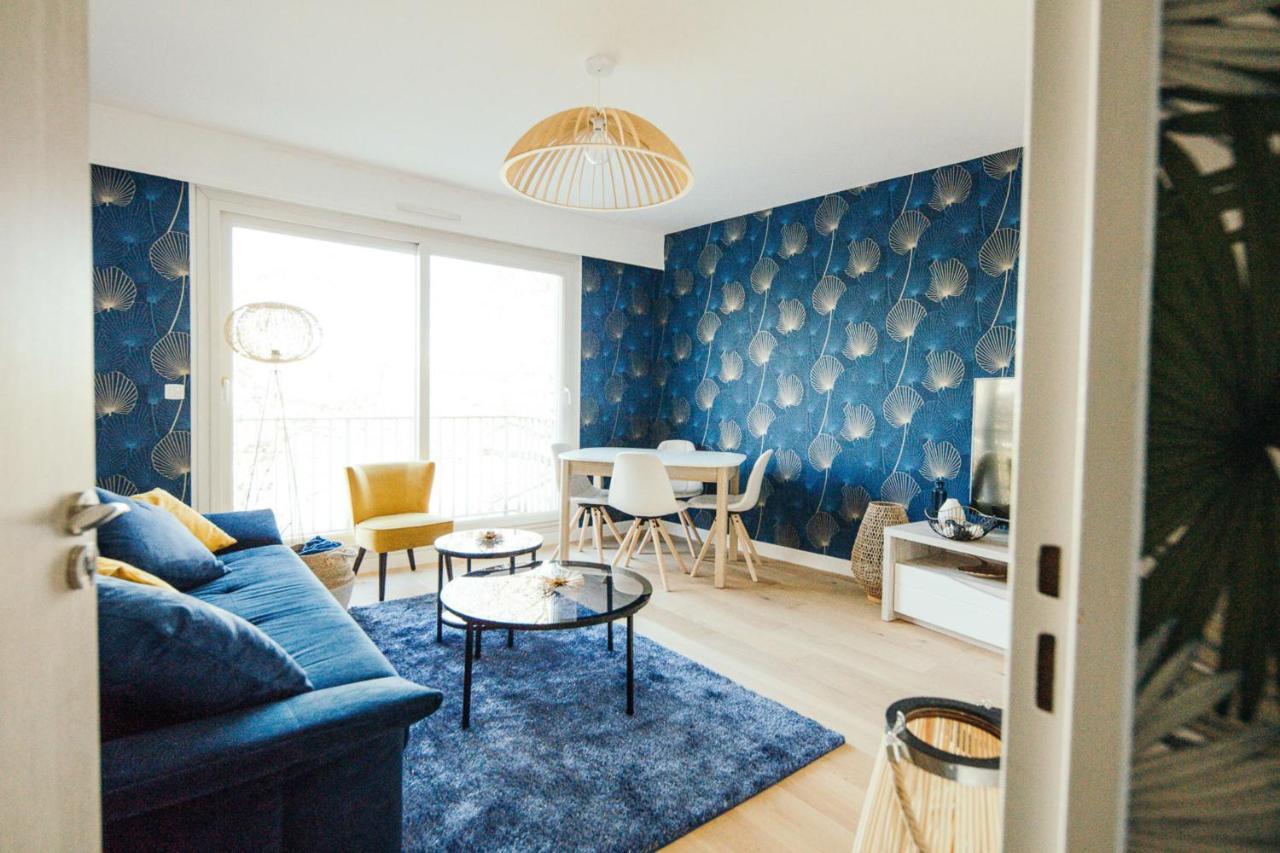 The Rhuys - Cosy-Balcony With Superb Loire View - All On Foot - Parking Apartment Nantes Ngoại thất bức ảnh